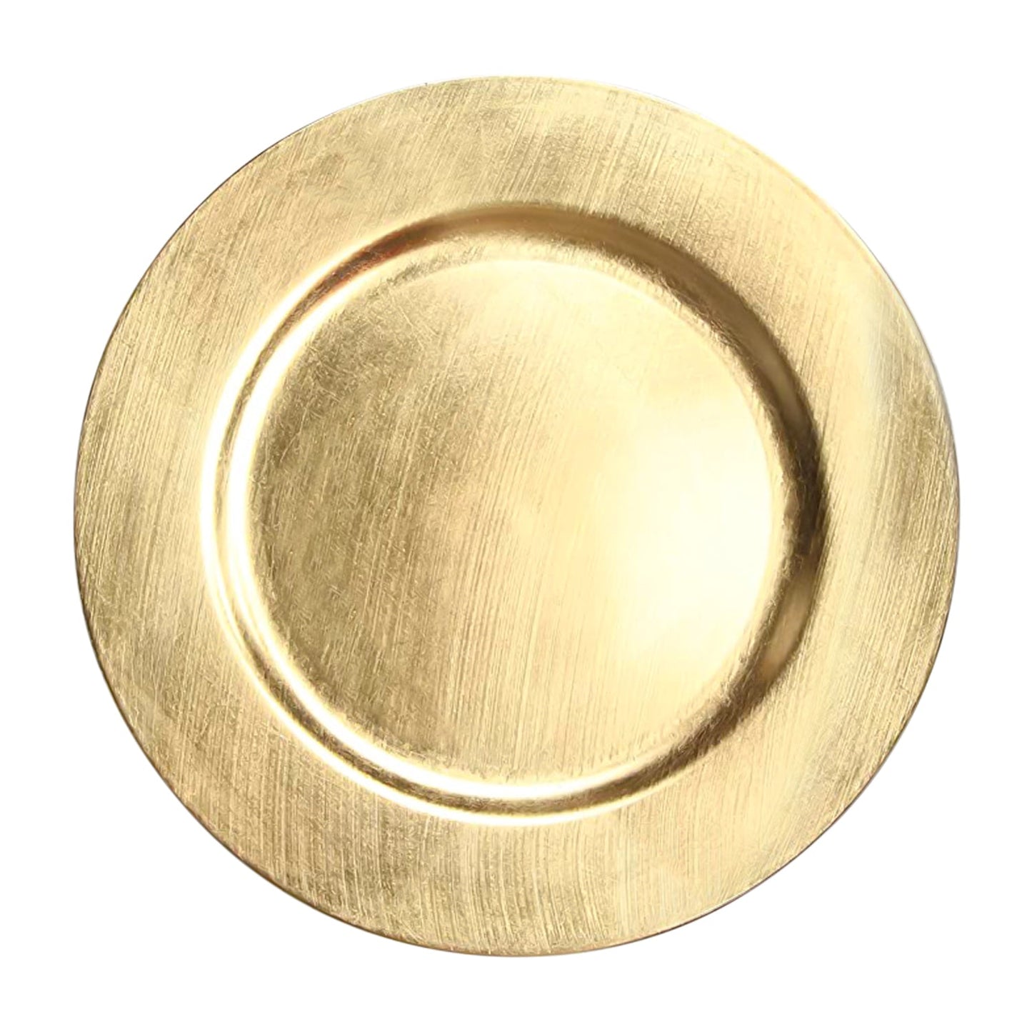 24 Pack | Gold Plastic Charger Plates - Mark5Products
